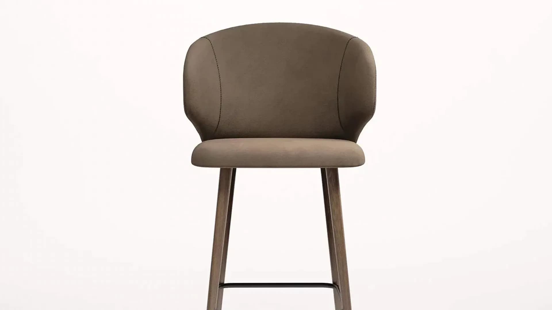 Scaun de bar ORLEAN WOOD 2