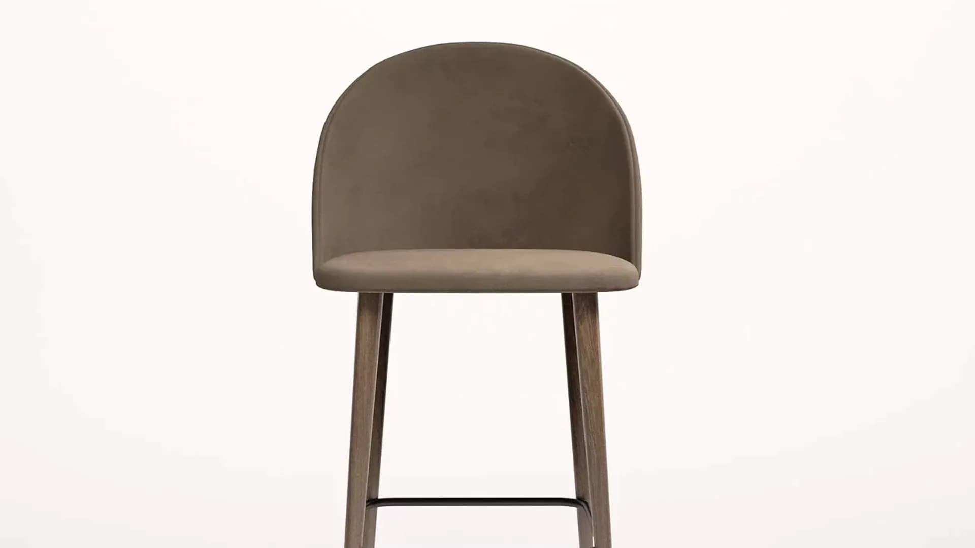 Scaun de bar ENNA LIGHT WOOD 2