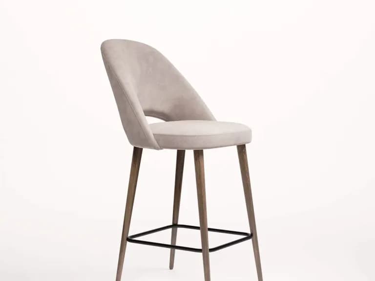 Scaun de bar MALTA WOOD