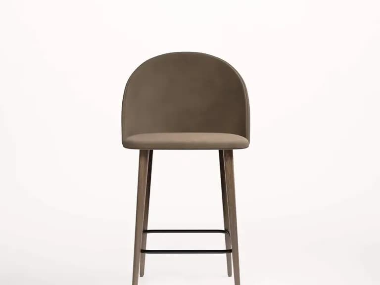 Scaun de bar ENNA LIGHT WOOD 2