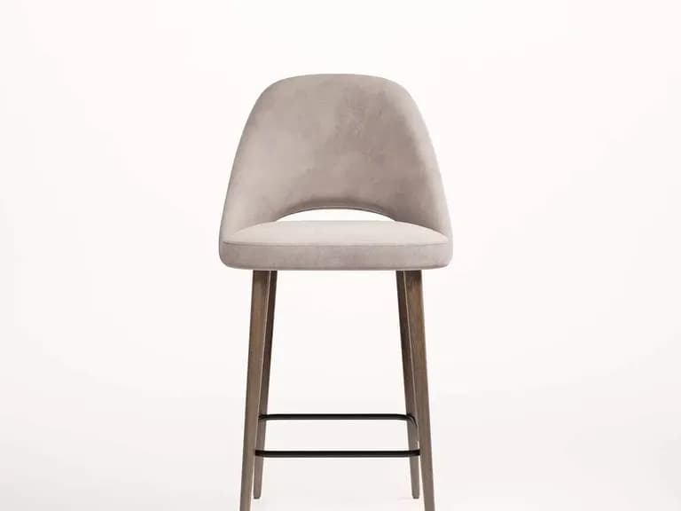 Scaun de bar MALTA WOOD 2