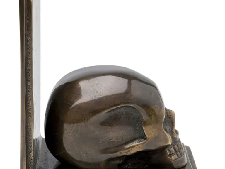 Suport pentru cărți SKULL ANTIQUE 6