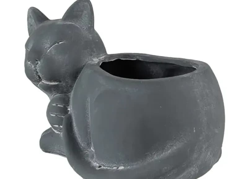 Ghiveci decorativ DARK KITTY 26CM 3