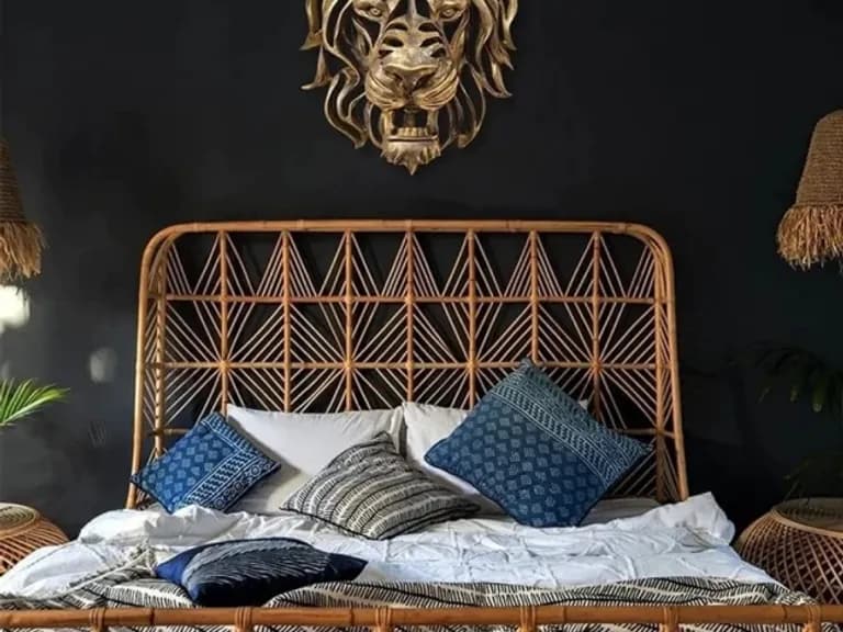 Decor de perete LION HEAD H30CM 3