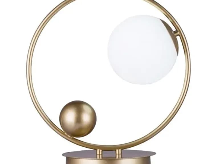 Lampă de masă BERRY GOLD/WHITE H34 3