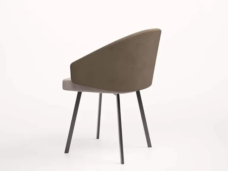 Scaun de sufragerie BERGAMO metal NEW 3
