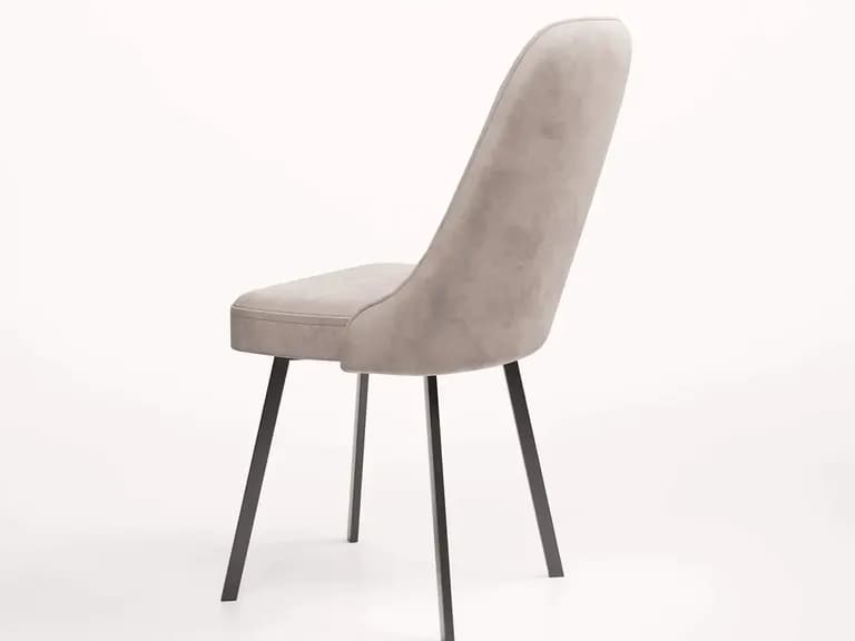 Scaun de sufragerie KARL metal NEW 3