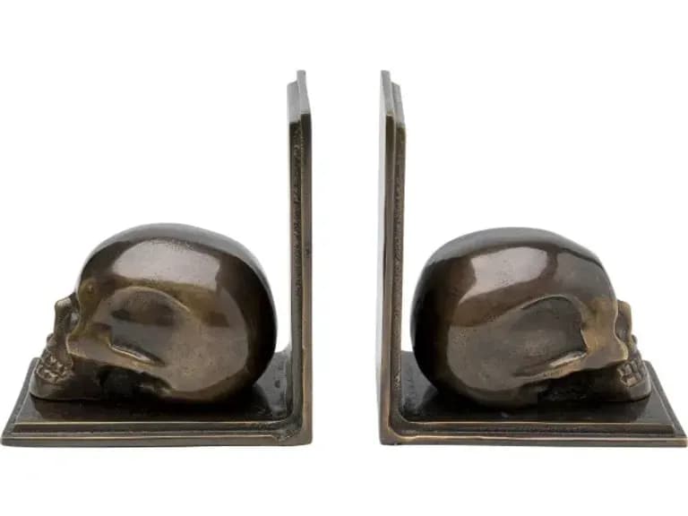 Suport pentru cărți SKULL ANTIQUE 3