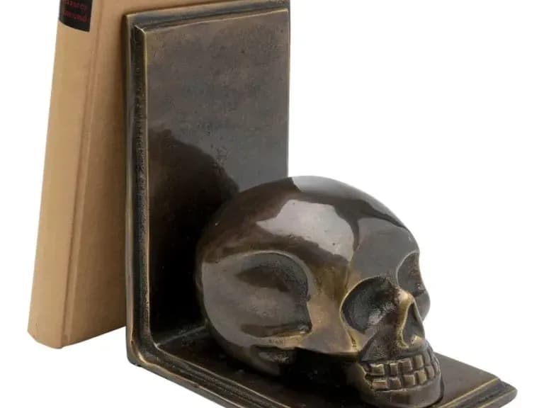 Suport pentru cărți SKULL ANTIQUE 5