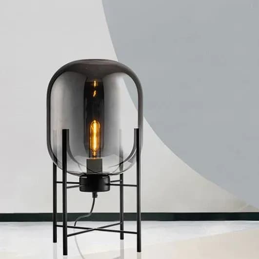Corp de iluminat GLASS OVAL SMOKY GREY