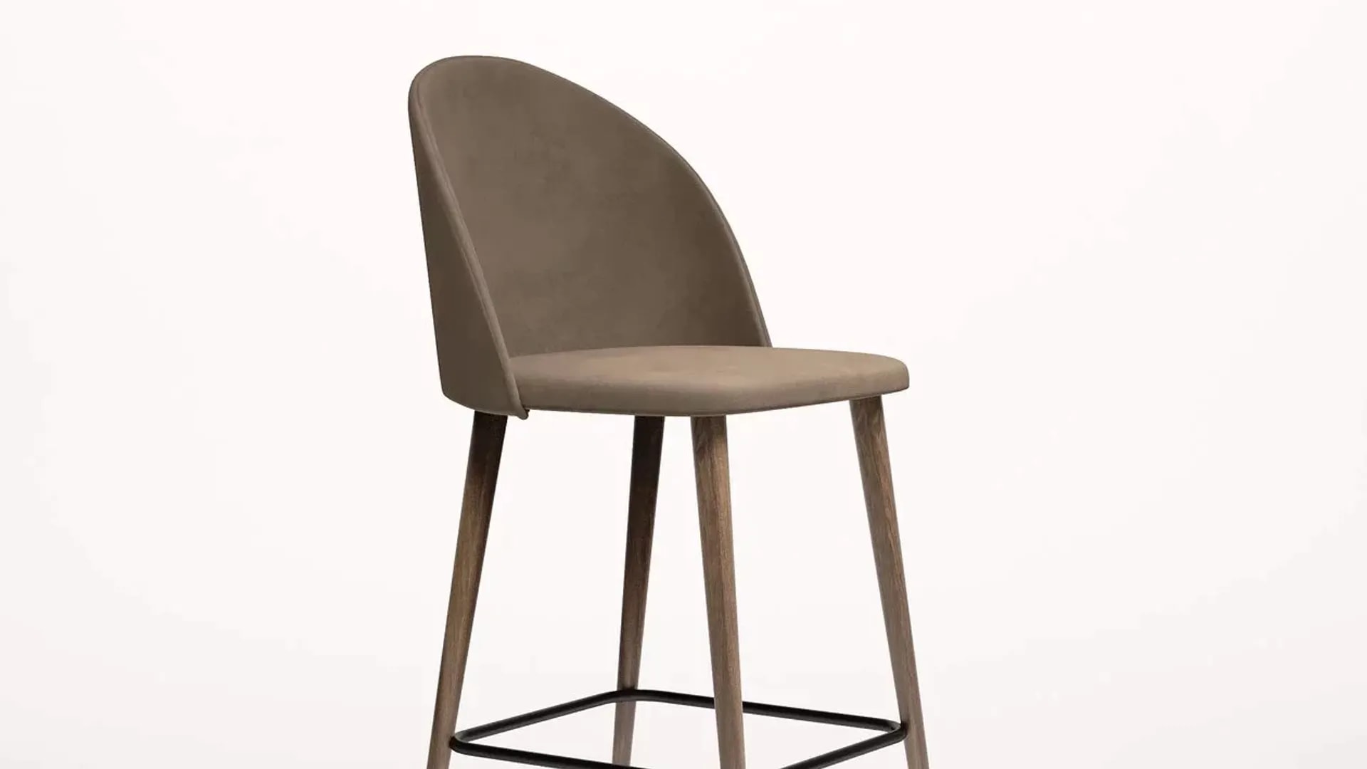 Scaun de bar ENNA LIGHT WOOD