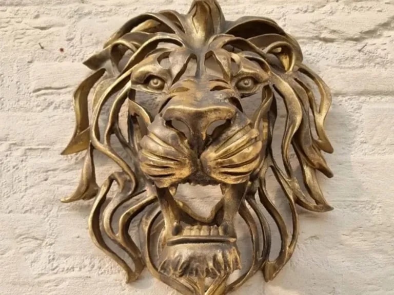 Decor de perete LION HEAD H30CM