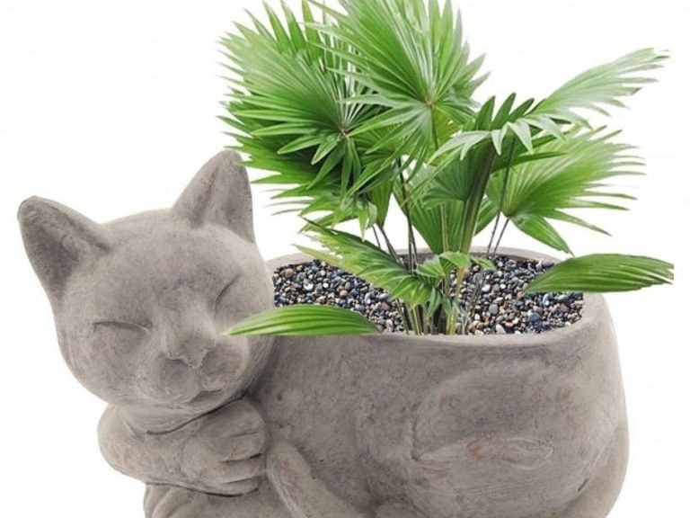 Ghiveci decorativ LIGHT KITTY 26CM