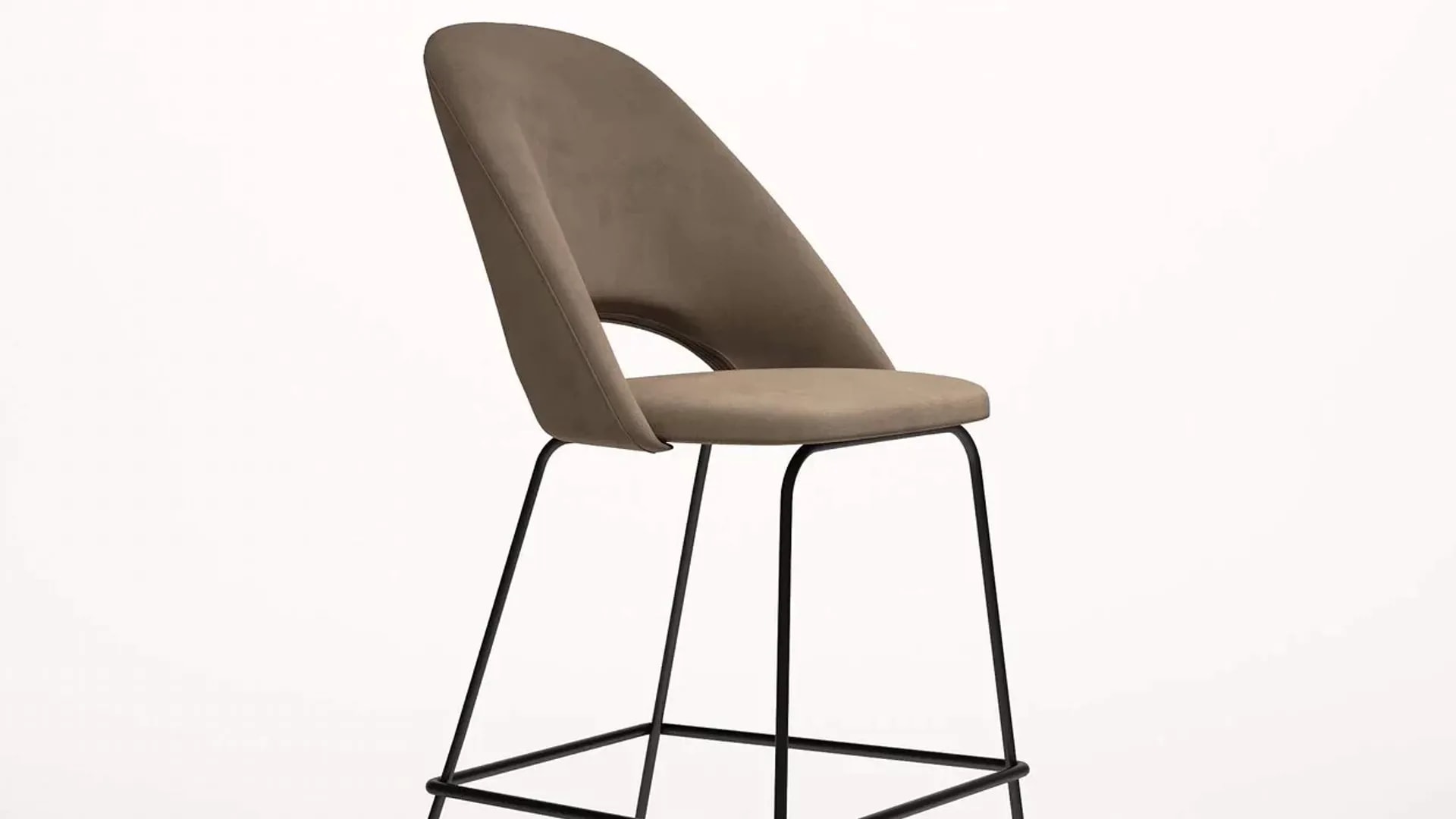 Scaun de bar MALTA LIGHT METAL