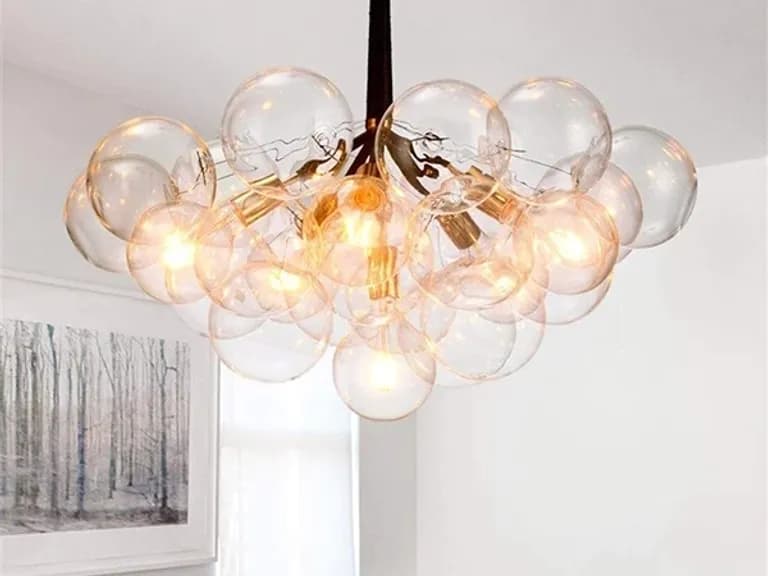 Lustru BUBBLES BLACK D65 14P