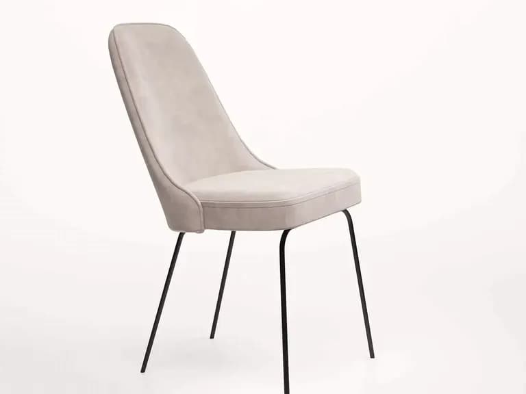 Scaun de sufragerie KARL metal