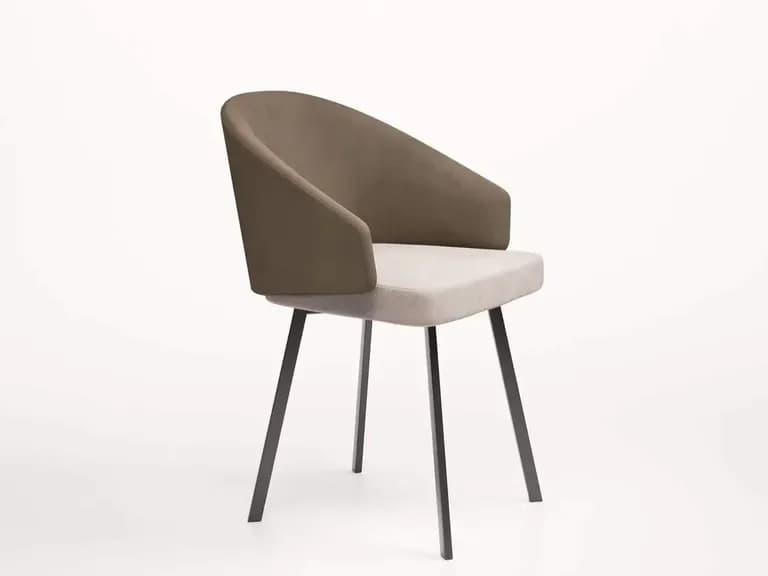 SCAUN BERGAMO metal NEW
