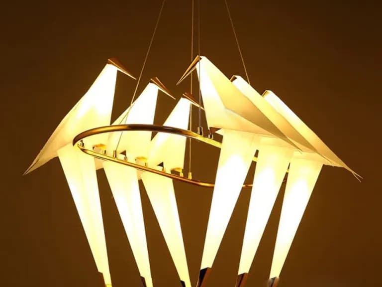 Lustru LED BIRDS 6P L92/H70